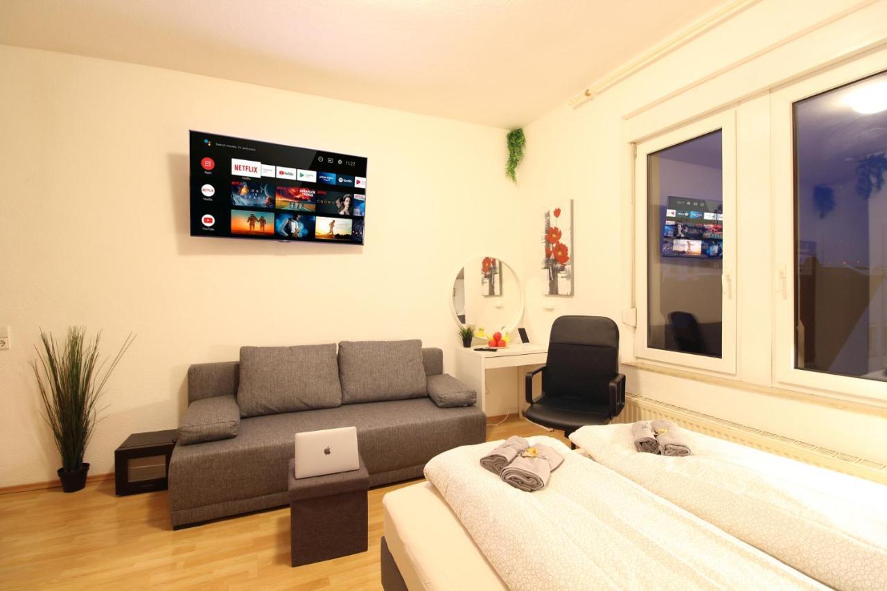 Downtown Apartments Ulm - Im Herzen Von Ulm & Komfortable Boxspringbetten Luaran gambar