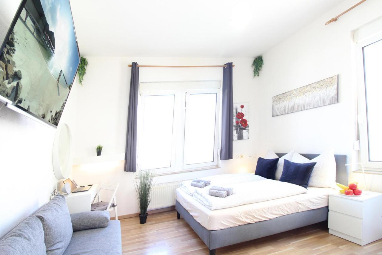Downtown Apartments Ulm - Im Herzen Von Ulm & Komfortable Boxspringbetten Luaran gambar